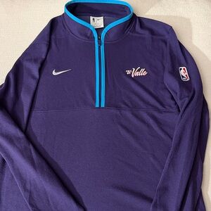 NWOT Men's Nike Purple Phoenix Suns 2023/24 City Edition Authentic Coaches Half-